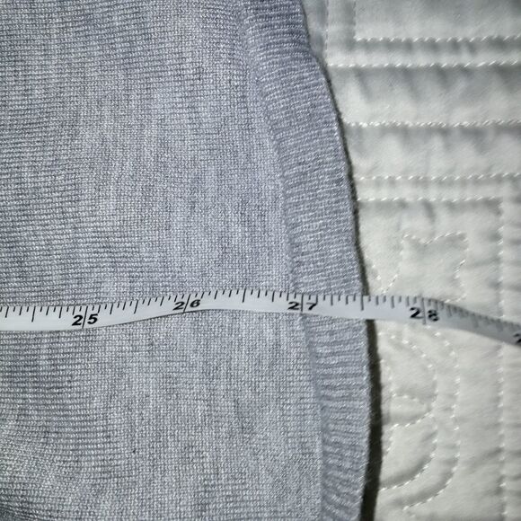 ZARA KNIT Grey Lightweight Open Front Casual Cardigan Size Medium - Picture 10 of 12